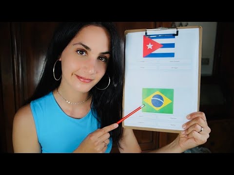 Let’s play a game ✨ | ASMR | World Flags Quiz 🌍