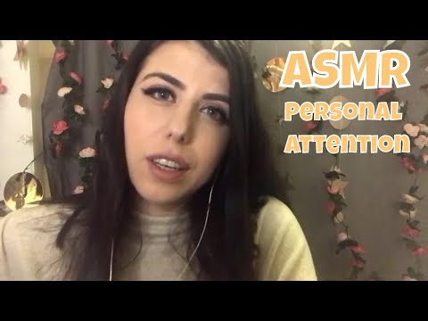 ASMR Taking Care of You With Personal Attention Triggers || Ear Massage And Hair Brushing