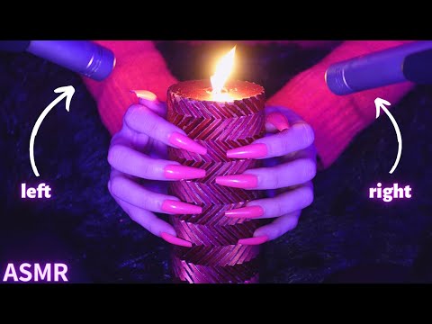 Asmr Candle Scratching and Tapping | Hypnotic Asmr No Talking for Sleep with Long Nails - 1 Hour