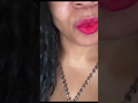 Red Lipstick Kisses ASMR