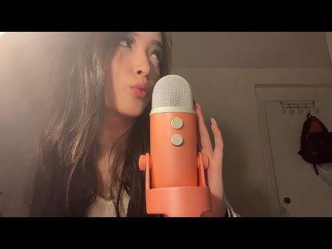ASMR close up whispers (Q&A)