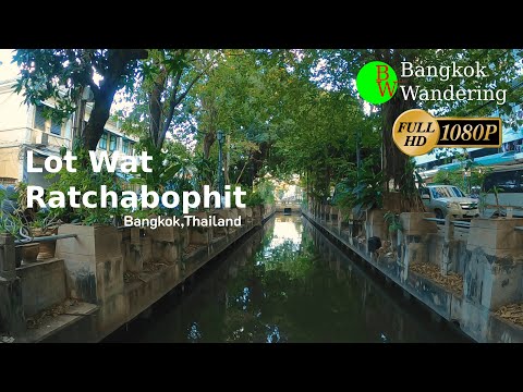 #ASMR |Calming and Relaxing sound BKK Thailand | Lot Wat Ratchabophit  | City Soundscapes