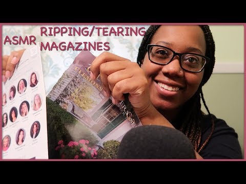 ASMR | Magazine *Ripping and Tearing* | Intense Paper Sounds