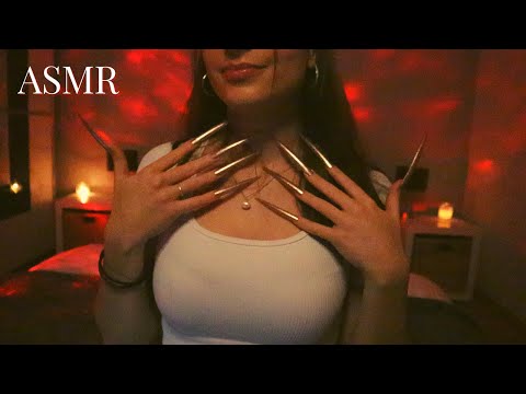 ASMR | Skin Scratching with EXTREMELY LONG NAILS✨