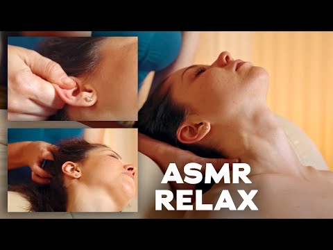 ASMR | MASSAGE | asmr relaxing video (hair, ear, face, neck, hands)