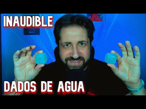 ASMR | INAUDIBLE CON DADOS DE AGUA