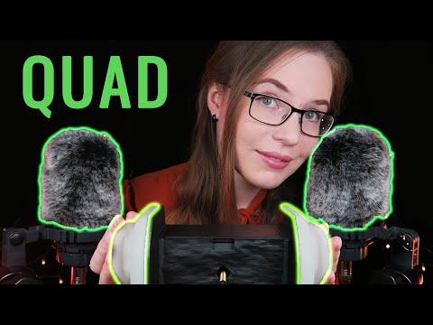 COMFORTING YOU IN SELF-ISOLATION - Anxiety Relief  & Breathing Together [Quad ASMR]