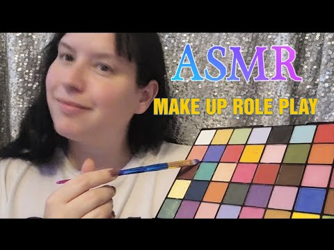 A Relaxing ASMR video -   Pretending to do your make up