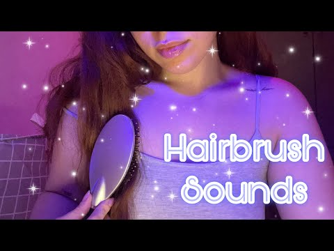 ASMR | Hairbrush Sounds | Hair brushing