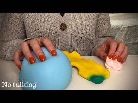 ☺️Squishy toys!!☺️ • ASMR💤 • Playing with squishy toys • No talking