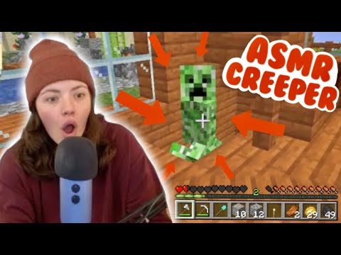 ASMRtist Plays Minecraft for the First Time and Fails (Emotional Whispered Gameplay)