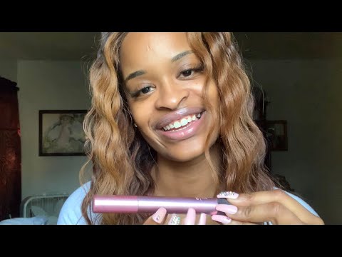 ASMR | Face brushing + Rambling (Personal attention & Role play)
