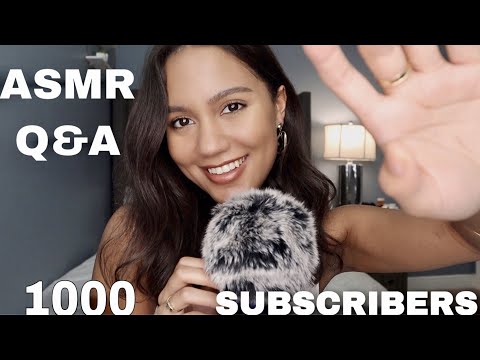 ASMR PERSONAL Q&A - 1000 SUBSCRIBER SPECIAL (SOFT SPOKEN WHISPERS)