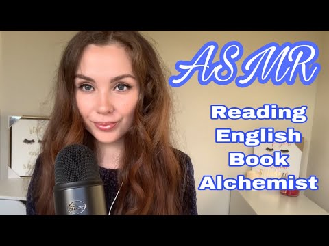 ASMR | READING ENGLISH BOOK ALCHEMIST