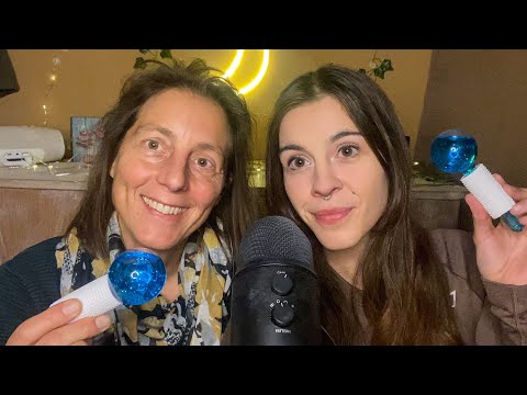 My Mum Tries ASMR For The First Time ( she's good! )
