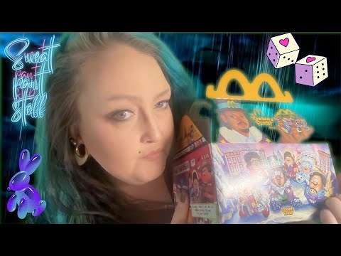 What I Eat to Stay Fat - American Happy Meal  | 👀 Aggressive Reveal Personal Attention English ASMR