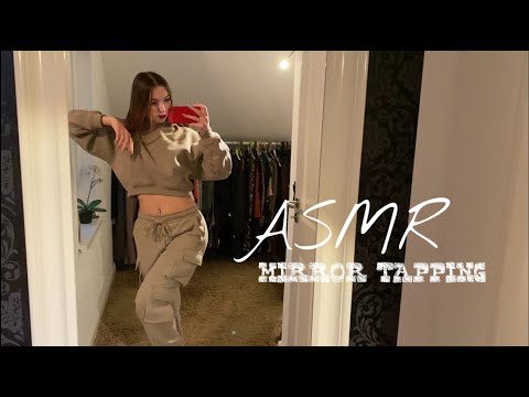 ASMR | mirror tapping and tapping around my mirror, camera tapping🌙