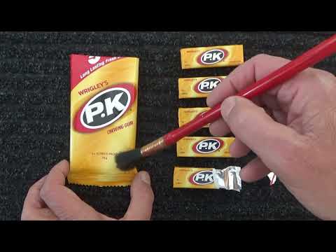 ASMR - PK Chewing Gum - Australian Accent - Chewing Gum, Discussing in a Quiet Whisper & Crinkles