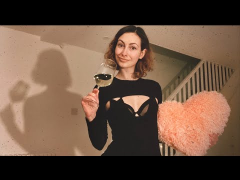 ASMR Positive Vibes, Whispers & Wine ☺️