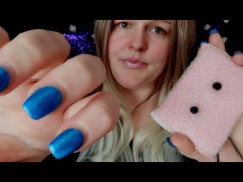 ASMR SPIT PAINTING You With a Sponge Mic | New Technique! Mouth Sounds.