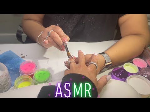 ASMR Getting My Nails Done At The Nail Salon 💅 | ASMR PERSONAL ATTENTION (WHISPER VOICEOVER)