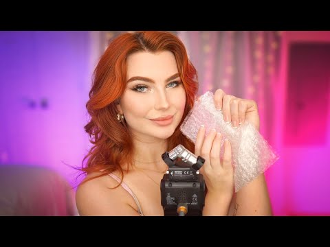 ASMR Bubblewrap - Gentle Crinkles & Plastic Sounds to Send You to Sleep w/ Delay