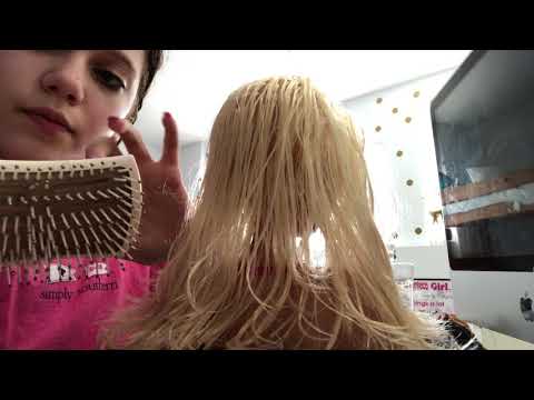 ASMR~ Barbie Wash/Scalp Massage