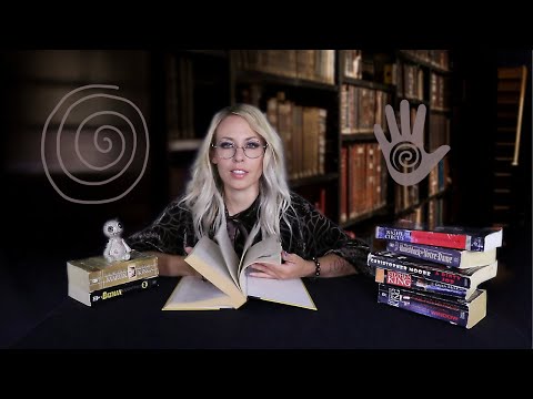 ASMR Librarian Hypnotizes You To Sleep | Book Tapping & Page Flipping | Fabric Rubbing | Library RP