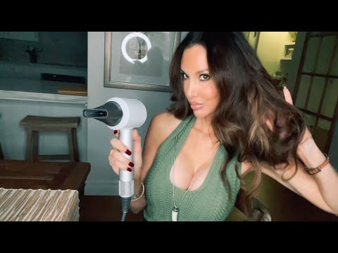 #ASMR/ Haircut and Blow dry with Flirty Hairdresser