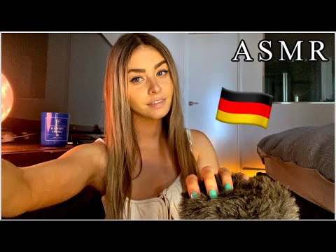 ASMR Trying To Speak German 🇩🇪 Relaxing Hand Movements + Whispers