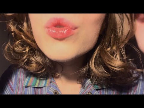 My first ASMR on iphone: close-up personal attention with kisses and affirmations 🌙