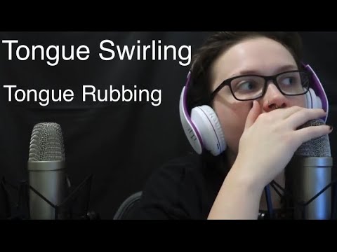 ASMR Patreon Teaser- Tongue Swirling & Tongue RUBBING (Intense Mouth Sounds)