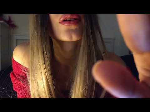 ASMR Girlfriend Comforts You to Sleep! (Hair Play, Kissing, Face Touching, Loving you to the bits)