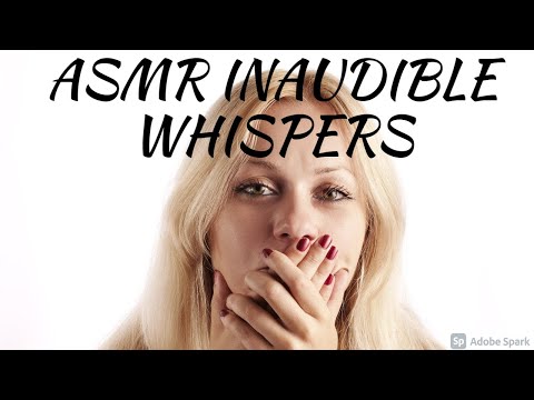 ASMR INAUDIBLE WHISPERS WILL NEVER BE THE SAME - Inaudible Whispers, Typing Sounds & More!!!