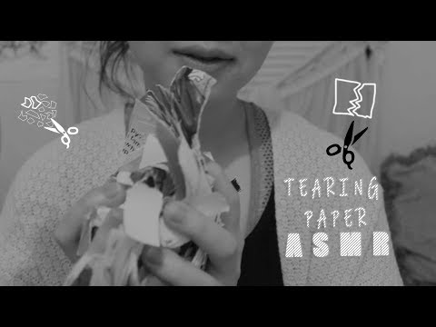 ASMR Tearing/Ripping Paper *Requested*