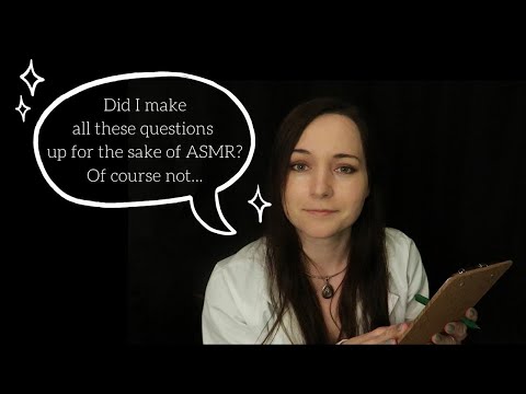 ASMR Asking You Questions 🤔⭐ Writing Sounds ⭐ Soft Spoken ⭐ Researcher Roleplay