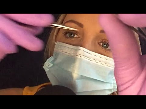 ASMR WORST REVIEWED BEAUTICIAN does YOUR LASHES | ASMR LATEX GLOVES | ASMR SOFT SPOKEN | ROLEPLAY