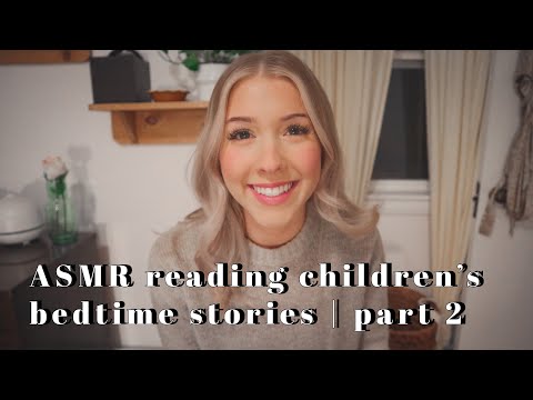 ASMR reading children's bedtime stories | part 2
