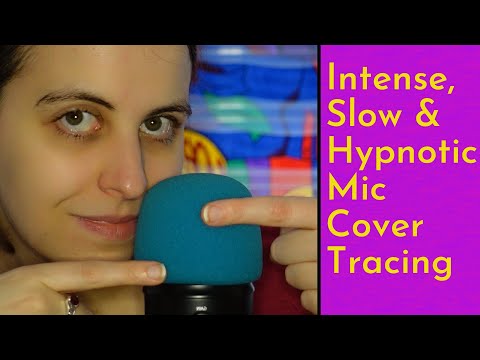 ASMR Slow & Intense Mic Cover Tracing, Non-Stop Hypnotic Sounds (No Talking)