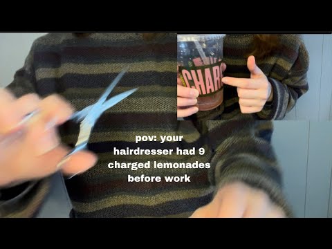 ASMR| Fastest and Most Chaotic Haircut You’ve Ever Had