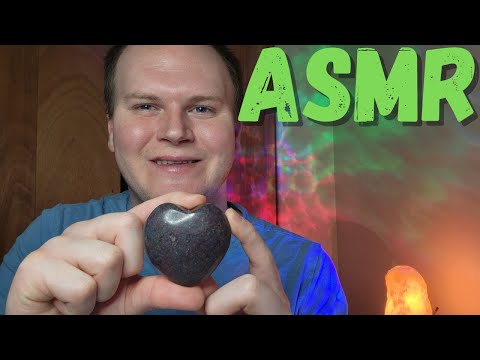 ASMR Crystal Energy for Root, Heart and Throat Chakra (Crystals, Chakra Balancing, Chakra Healing)