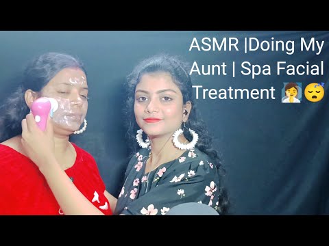 ASMR | Doing My Aunt | Spa Fecial Treatment 🧖‍♀️😴