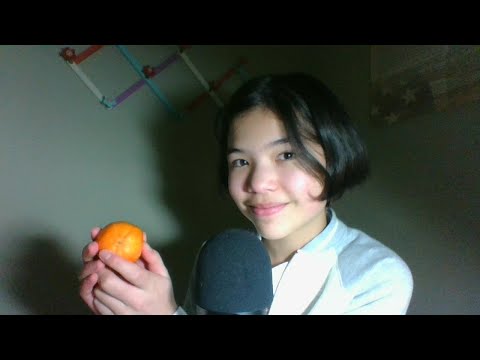 ASMR Eating Oranges & Mouth Sounds (Custom for Lolita)