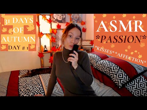 Love ASMR | Girlfriend Moans Passion Into Your Ears *AUTUMN AMBIENCE* Enjoy Soft Kisses & Affection