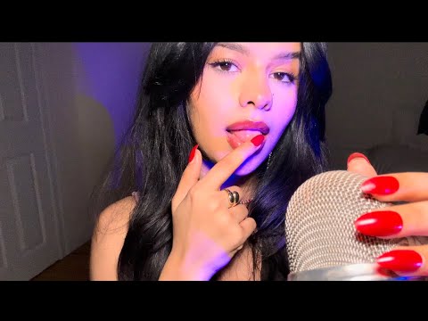 ASMR~ *Extreme Tingle* Spit Painting w/ Mouth Sounds, Hand Sounds, Hand movements & Whispers