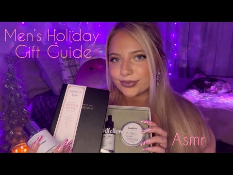 Asmr Men’s Holiday Gift Ideas ft. dossier ❤️ tap & scratch