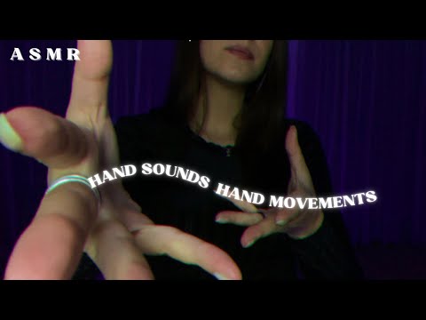 ASMR Hand sounds & Hand movements (sussurros, camadas) Durma aqui! 😴