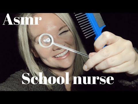 | ASMR | School Nurse Checks You for Lice