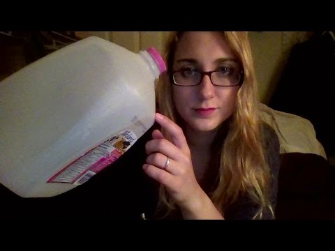 ASMR "I'd Tap That Series" & Viewer Requested Fast Tapping on a Milk Jug (No Talking)