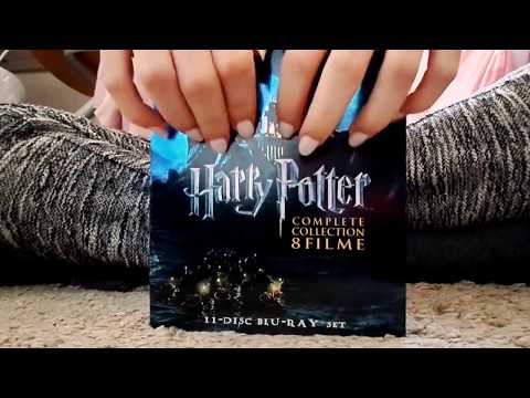 [ASMR] Fast Tapping on my Harry Potter Movie Collection ^-^